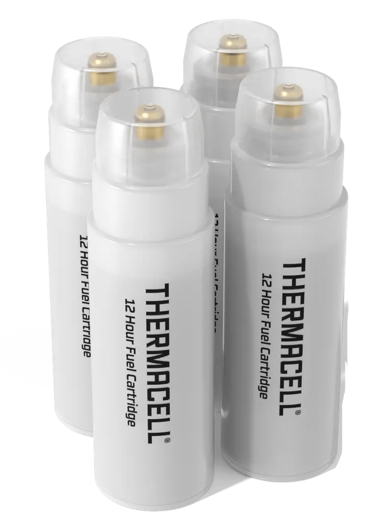 Thermacell C4 Repellent Refill  White Effective 15 ft Odorless Scent Fuel Cartridge Repels Mosquito Effective Up to 48 hrs 4 Per Pkg