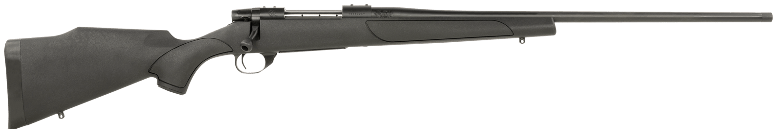Weatherby VTX7MMRR4T Vanguard Obsidian Full Size 7mm Rem 3+1 24" Blued #2 Contour Threaded Barrel, Blued Drilled & Tapped Steel Receiver, Black Monte Carlo Synthetic Stock