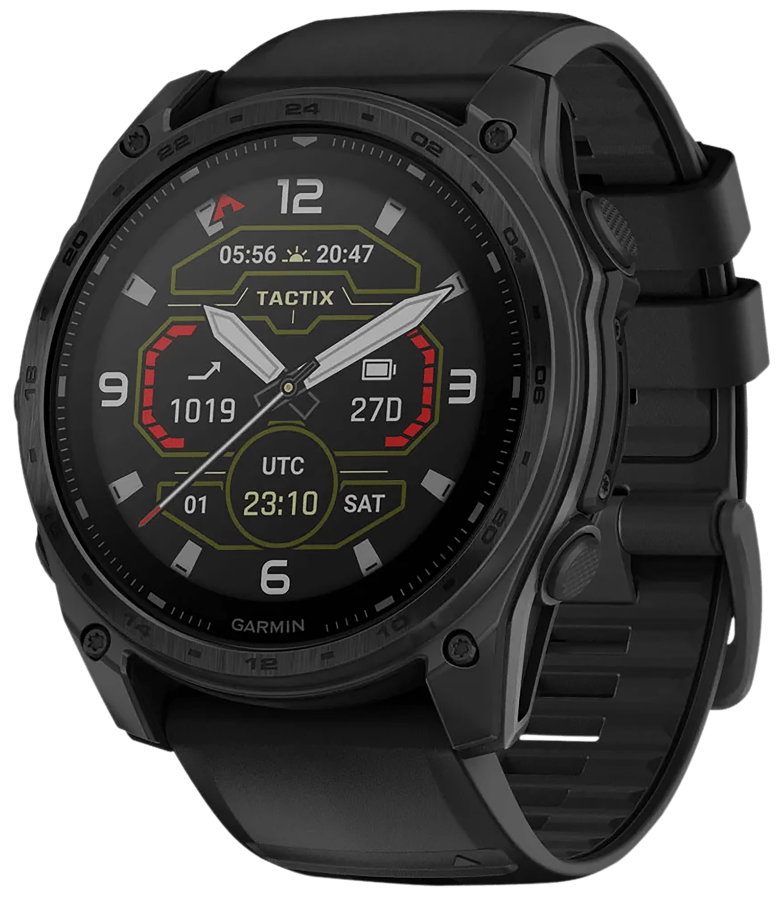 GAR 010-03407-10    TACTIX 8 51MM SOLAR  SAPPHIRE