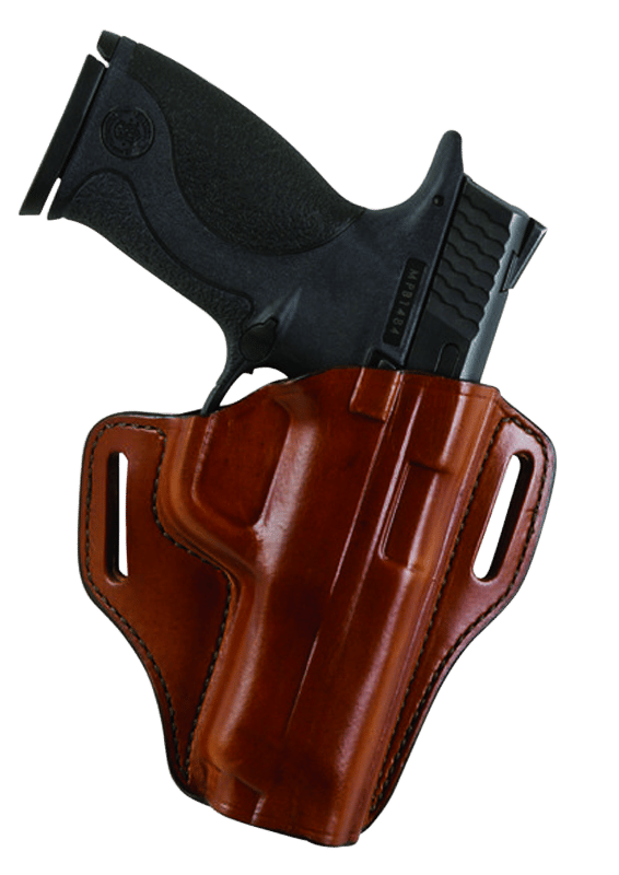 Bianchi 23966 57 Remedy  OWB Size 18 Tan Leather Belt Slide Fits Springfield XDS Right Hand