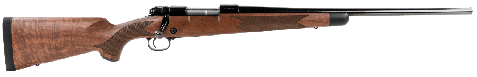 Winchester Repeating Arms 535203289 Model 70 Super Grade 6.5 Creedmoor Caliber with 4+1 Capacity, 22" Barrel, High Polished Blued Metal Finish & Satin Fancy Walnut Stock Right Hand (Full Size)