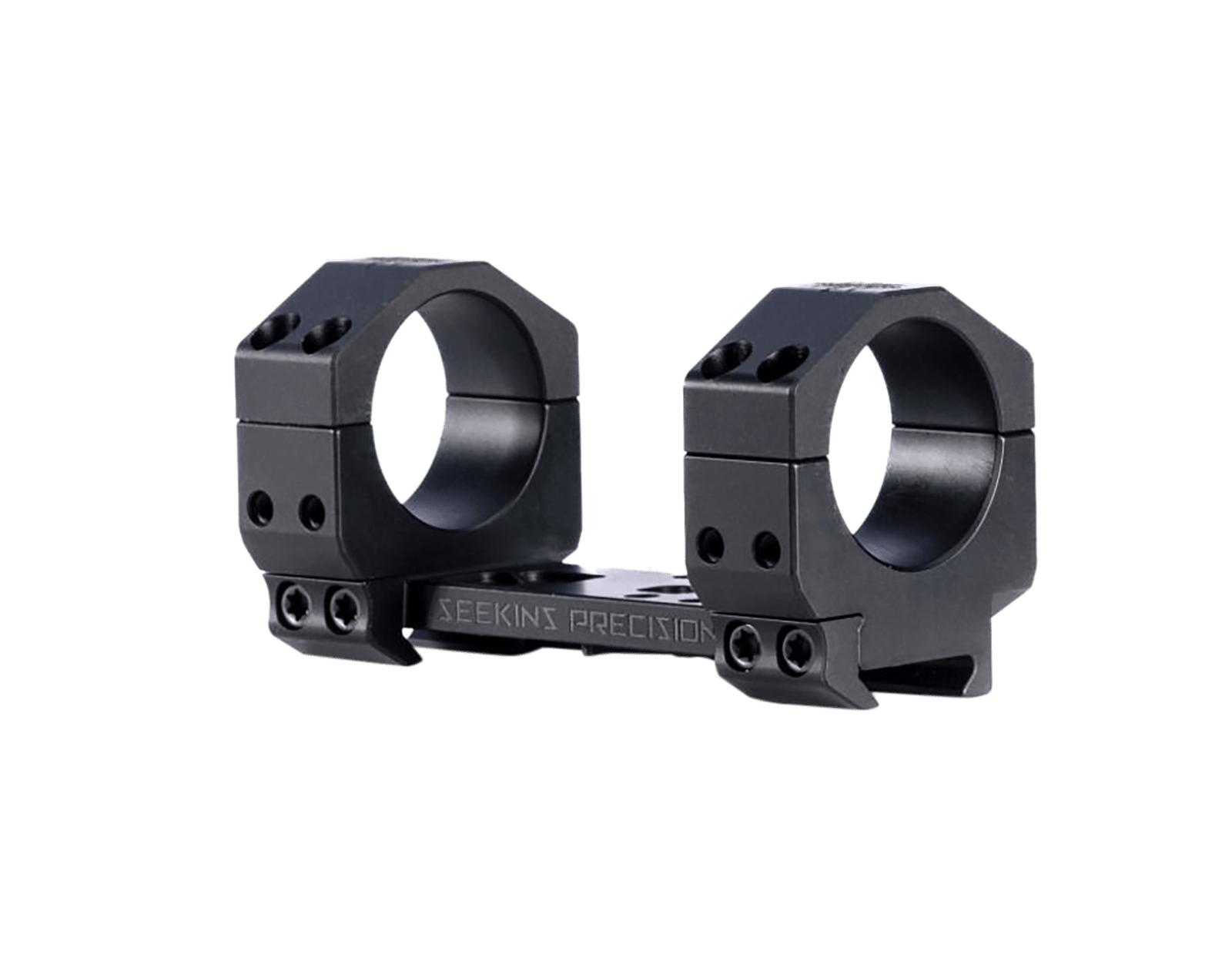 Seekins Precision 0010650120-F Precision Mount  Black 7075 Aluminum 34mm Tube