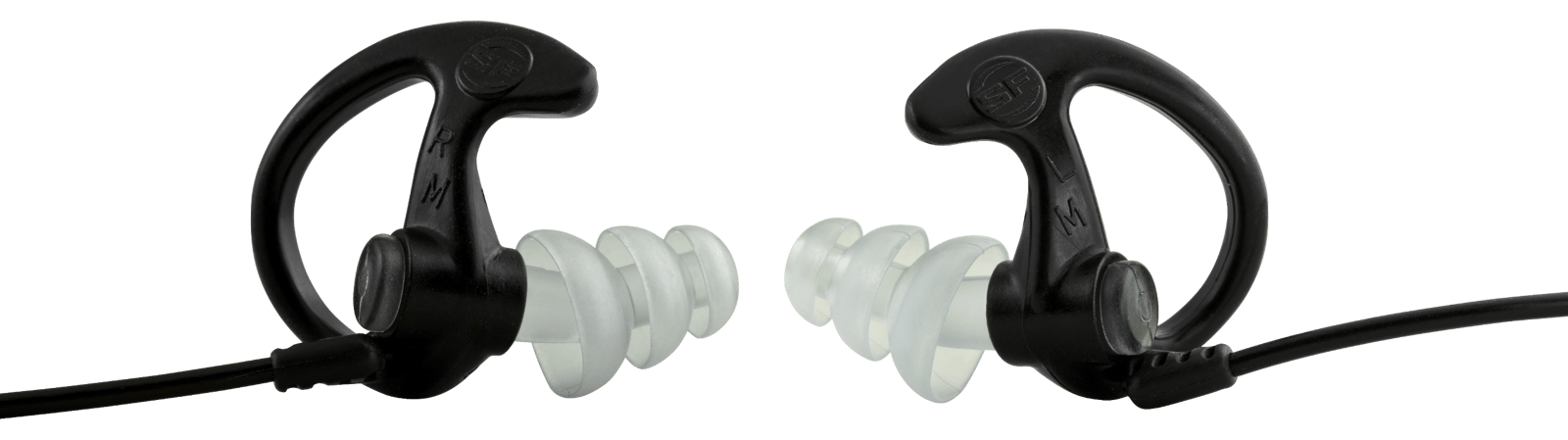 SureFire EP5BKMPR EP5 Sonic Defenders Max Polymer 26 dB Flanged Black Medium Adult 1 Pair