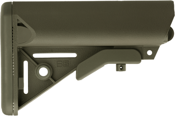B5 Systems SOP1097 Enhanced SOPMOD OD Green Synthetic for AR-Platform with Mil-Spec Receiver Extension (Tube Not Included)