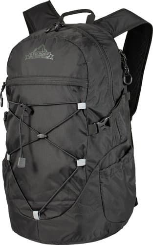 RED ROCK SCOUT BACKPACK 20L BLACK