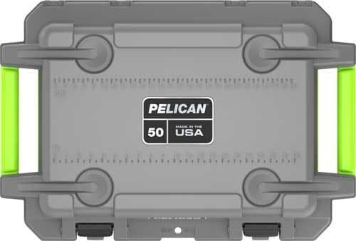 PELICAN COOLERS IM 50 QUART ELITE DARK GRAY/GREEN