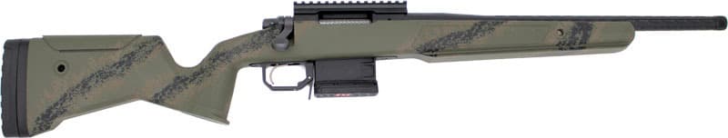 GLFA SUB-1 BOLT ACTION 308 WIN 18" SS FLUTED CF STOCK GREEN