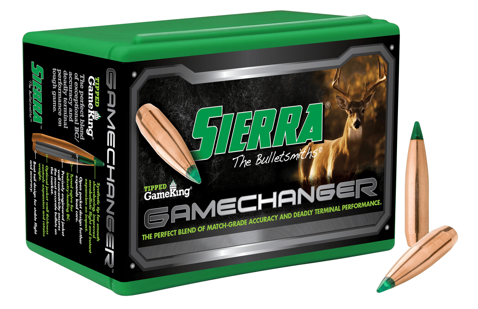 Sierra 4110 Tipped GameKing  6mm 100gr Tipped GameKing 100/Box
