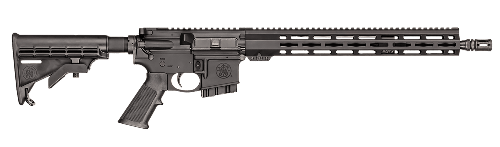Smith & Wesson 13952 M&P15 Sport III 223 Rem/5.56 NATO 10+1 16" Black Armornite Threaded Barrel, Black Picatinny Rail Aluminum Receiver, 6 Position Black Synthetic Stock, Black Polymer Grip
