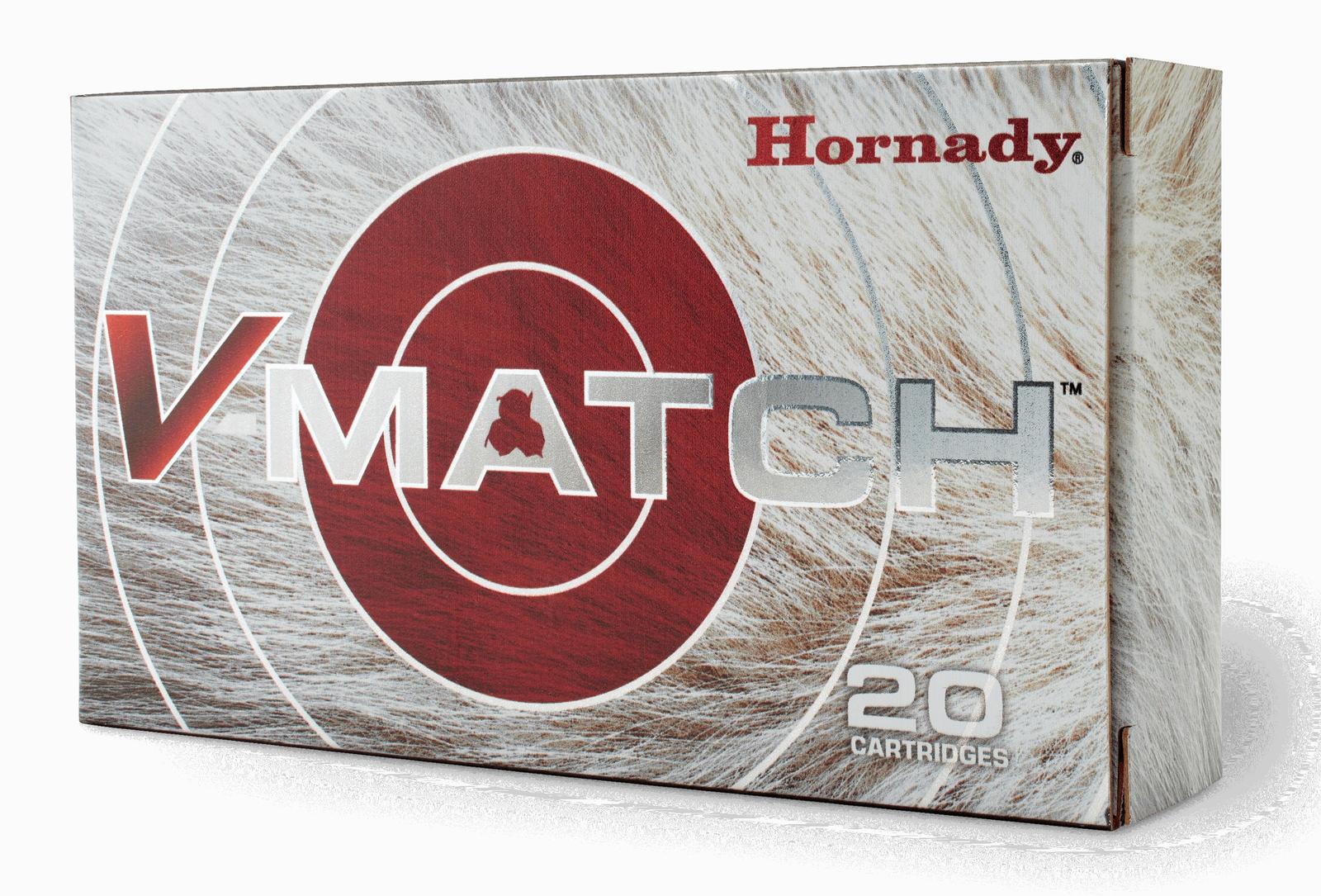 Hornady 81504 V-Match  6.5Creedmoor 100gr ELD-VT 20 Per Box/10 Case