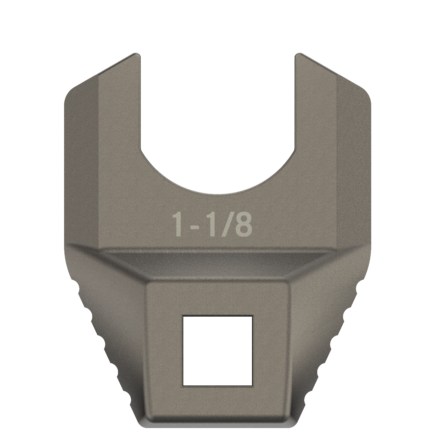 Real Avid AVMF118BNW Master -Fit Barrell Nut Wrench Titanium Titanium/Stainless Steel AR-Platform Free-Float Handle