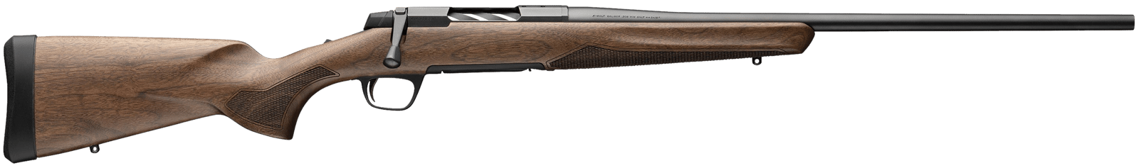 Browning 036001211 X-Bolt 2 Hunter Full Size 243 Win 4+1 22" Matte Blued Sporter Barrel, Matte Blued Drilled & Tapped Steel Receiver, Fixed Satin Checkered Walnut Stock