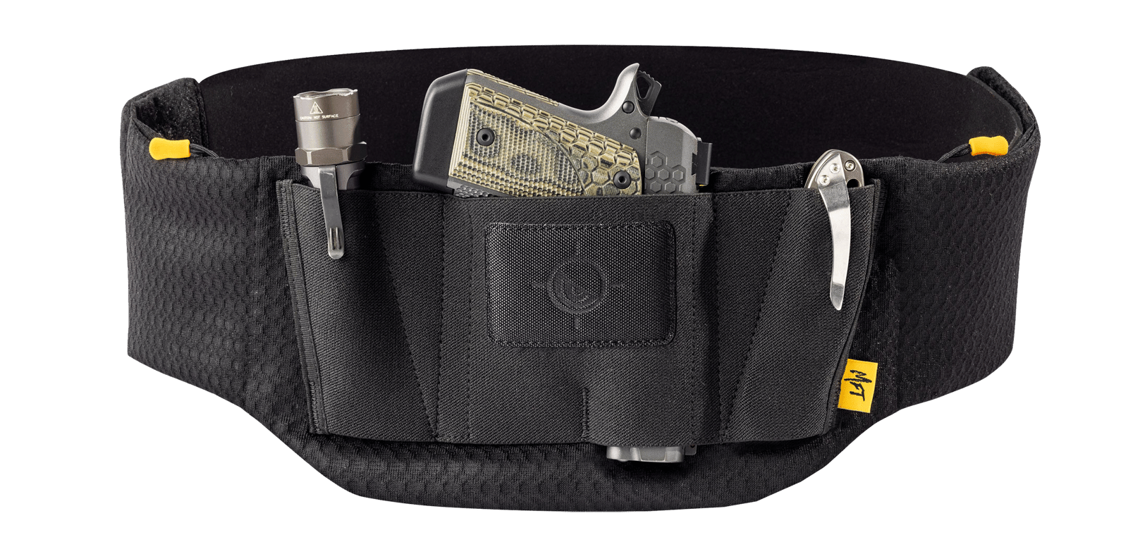 Mission First Tactical H6BB1 Belly Band  Black 26"-52" Mesh
