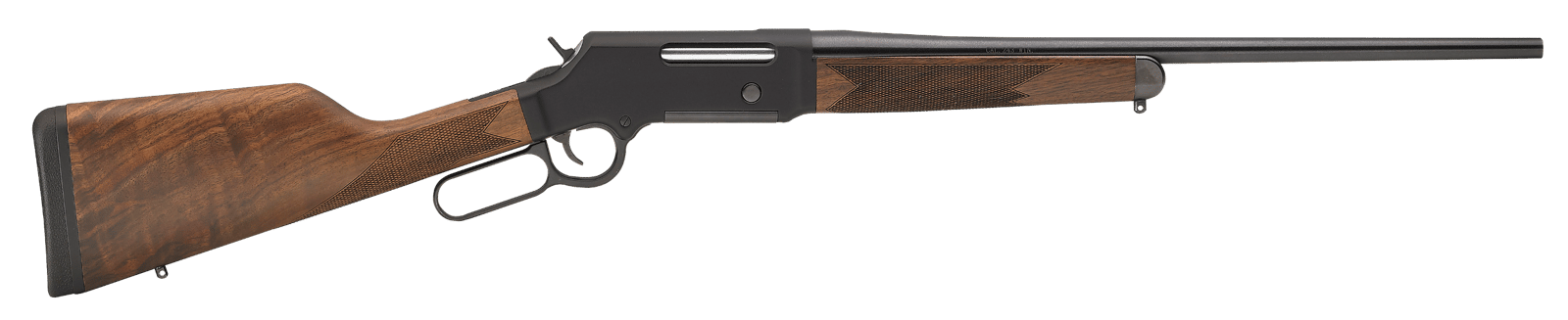 Henry H014308 Long Ranger  Full Size 308 Win 4+1 20" Blued Steel Barrel, Black Hard Coat Anodized Steel Receiver, American Walnut Stock Right Hand