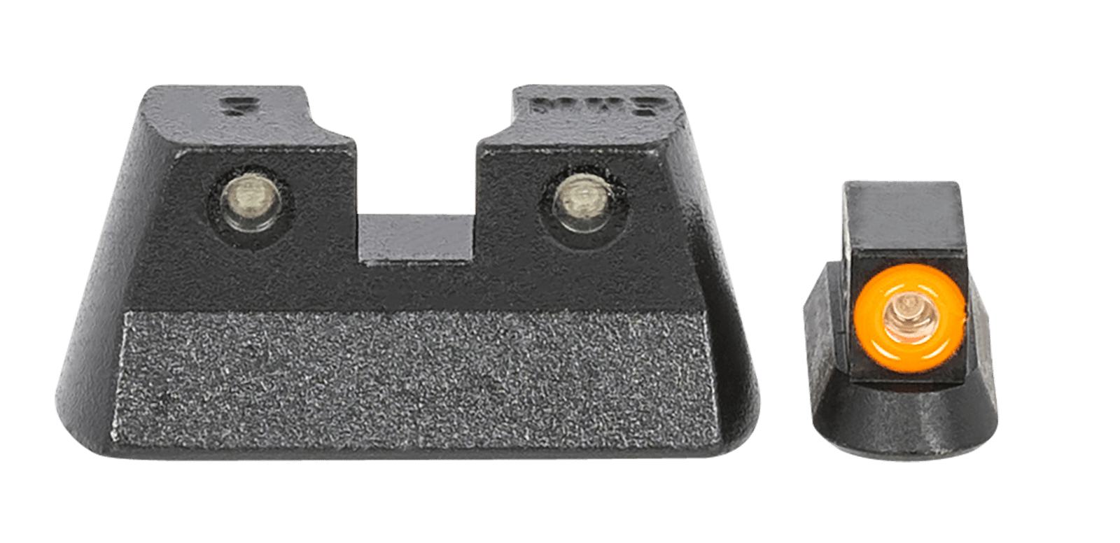 Meprolight USA 477773131 Hyper-Bright  Green Tritium Orange Outline Front Sight-Green Tritium Black Outline Rear Sight CZ 75/82/83/85