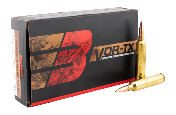 Barnes Bullets 32248   28Nosler 162gr TSX Boat Tail 20 Per Box/10 Case