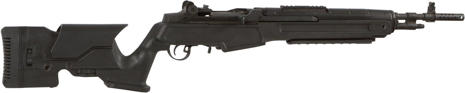 Archangel AAM1A Precision Stock  Black Synthetic Fixed with Adjustable Cheek Riser Springfield M1A, M14