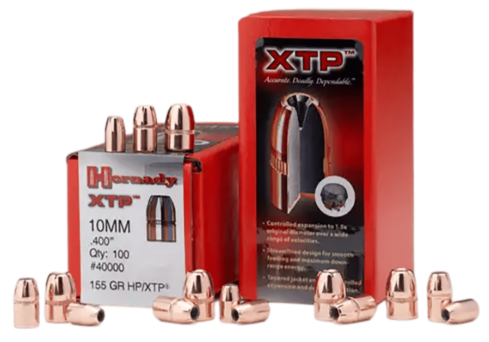 Hornady 45160 XTP  45 Cal .451 230 gr Hollow Point 100 Per Box/ 15 Case