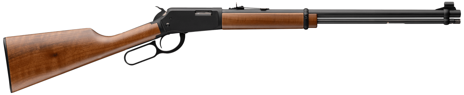 Winchester Repeating Arms 524200102 Ranger  Full Size 22 LR 15+1 20.50" Matte Black Sporter Barrel, Drilled & Tapped Black Anodized Matte Black Aluminum Receiver, Satin Walnut Fixed Straight Stock