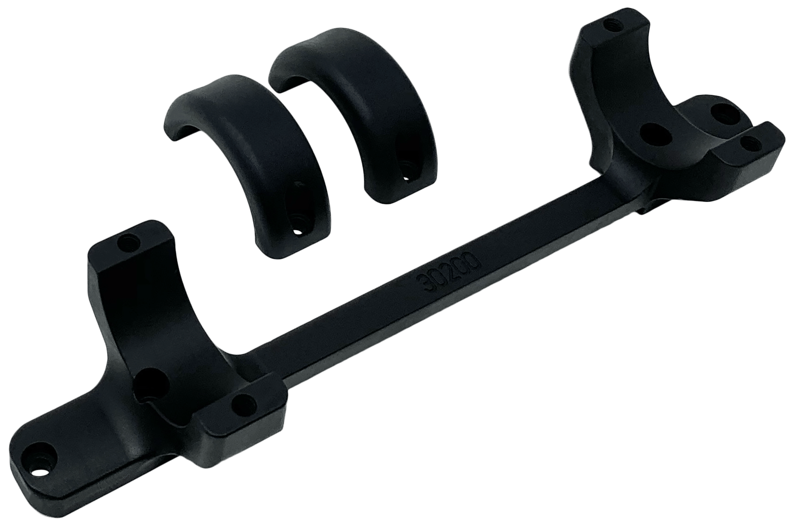 DNZ 30200 Game Reaper-Savage Scope Mount/Ring Combo Matte Black 30mm