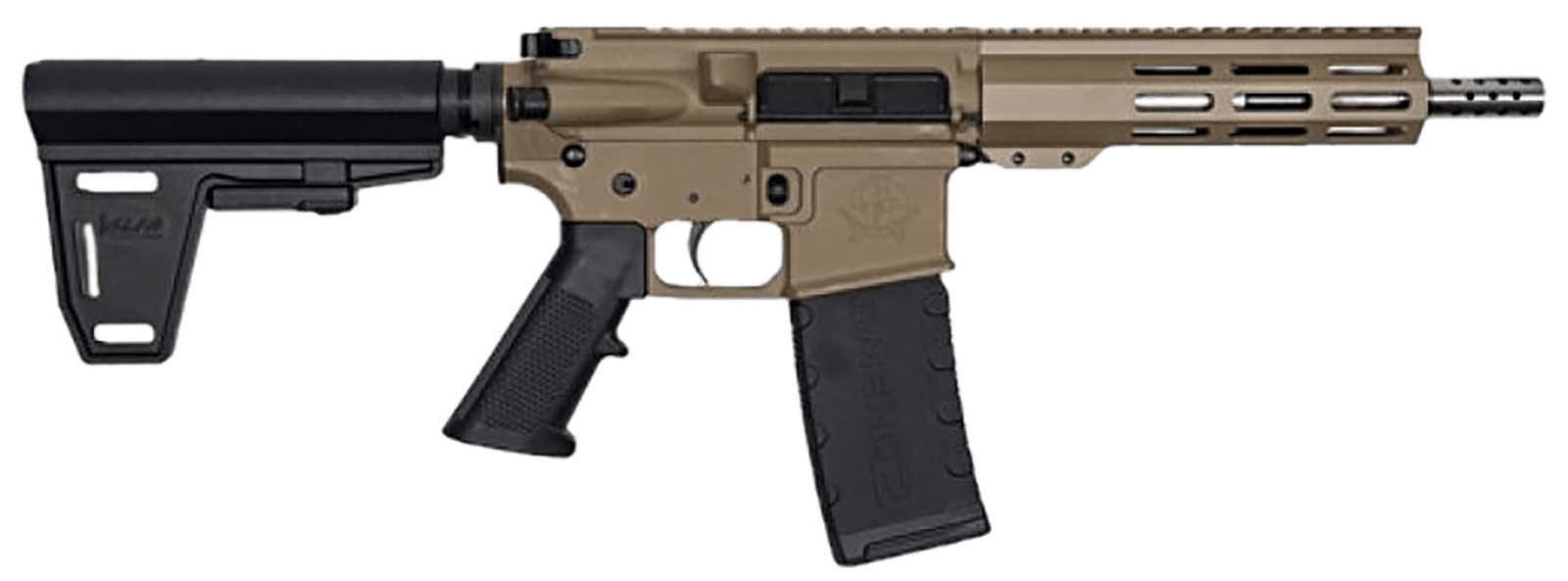 Great Lakes Firearms GL15223SSPB FDE/SS   223 Wylde 7.50"