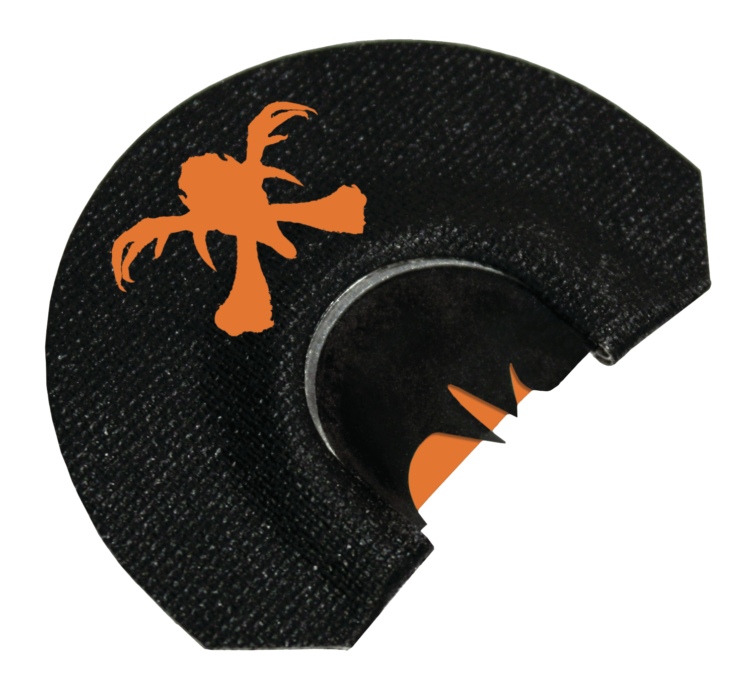 Primos 1245 Hook Hunter Curved Diaphragm Call Attracts Turkeys,  Three Latex Reeds, Includes Pin Box