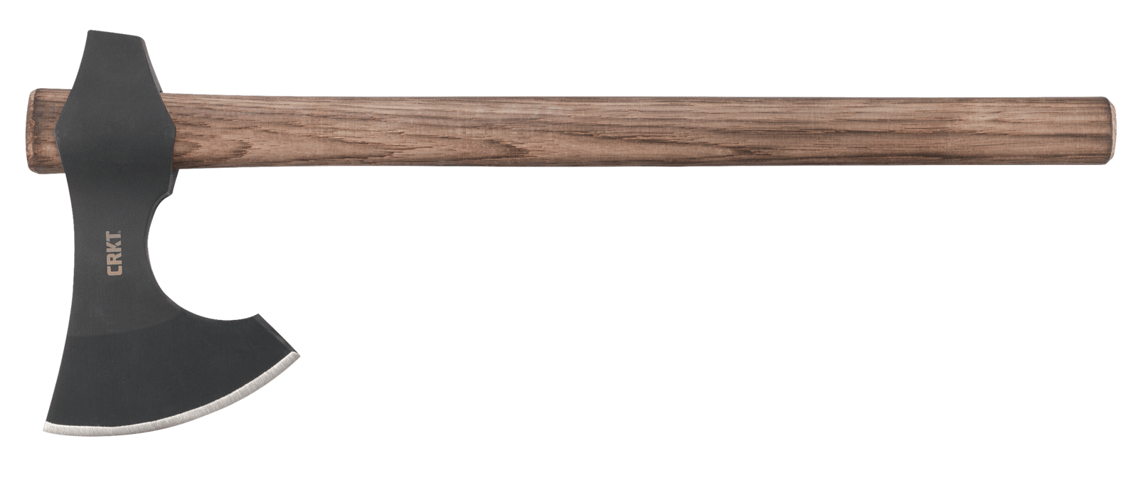 CRKT 2736 Berserker  4.65" Blade 1055 Carbon Steel Blade/Tennessee Hickory Handle 19" Long Axe w/Hammer