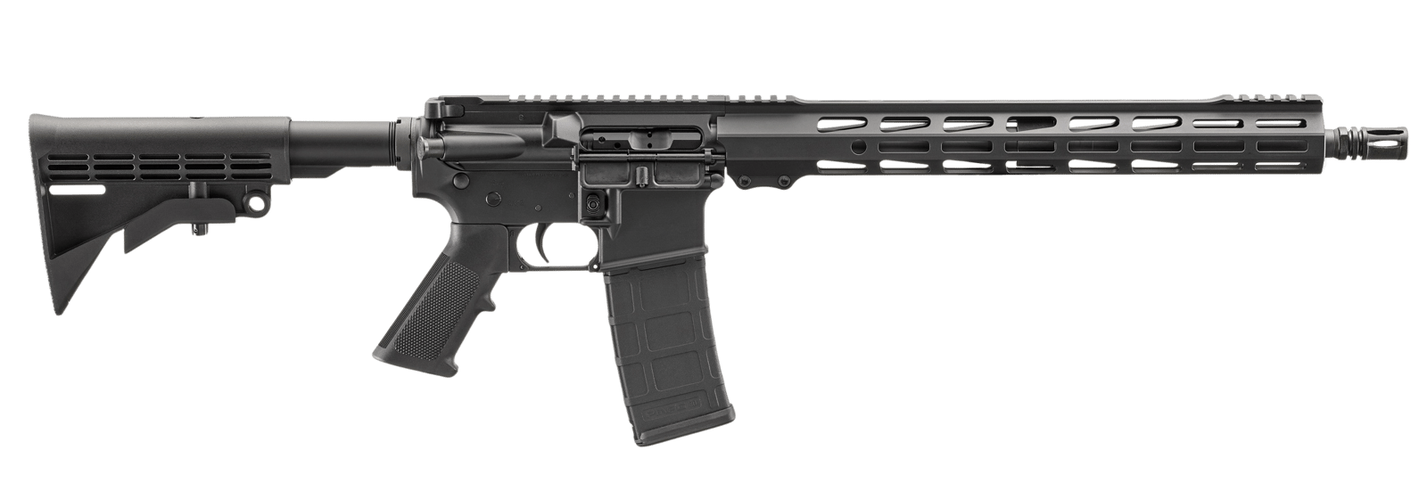 Ruger 28601 Harrier  5.56 NATO 30+1 16.10" Black Anodized Threaded Barrel, Black Hardcoat Anodize Aluminum Receiver w/Picatinny Rail, M-LOK Handguard, M4 Style Collapsible Black Polymer Stock, AR Styl