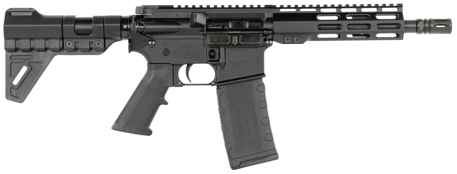 ATI ATIG15MS300ML7B MilSport  300 Blackout 30+1 8.50" Black Nitride Threaded Barrel, 7" M-LOK Handguard, Matte Black Polymer Picatinny Rail Receiver, Black Polymer Grip