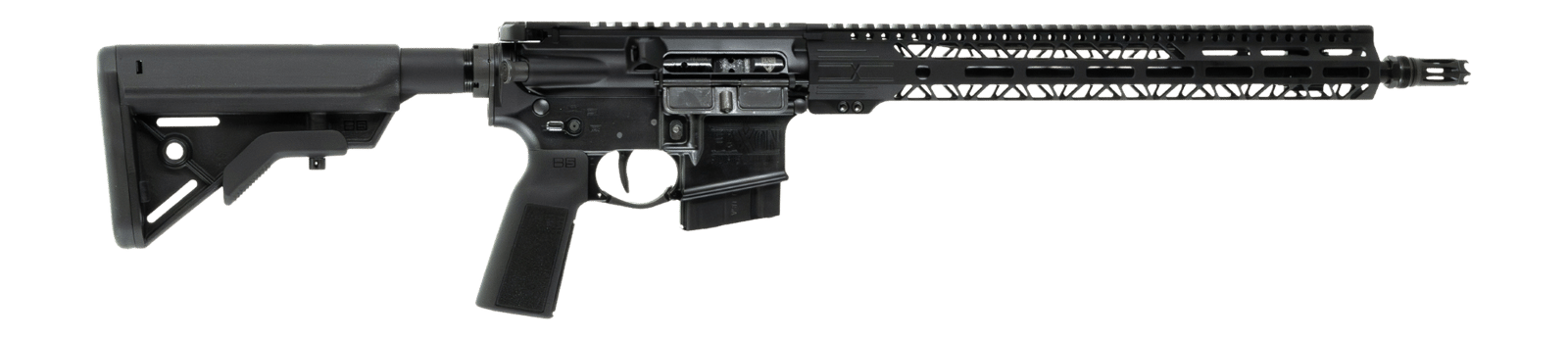 Faxon Firearms FXPRO6A16GA15 Pro  6mm ARC 10+1 16" Black Match Grade Threaded Barrel, Black Aluminum Receiver w/Picatinny Rail, M-LOK Handguard, B5 Bravo Black Synthetic Stock, B5 Grip