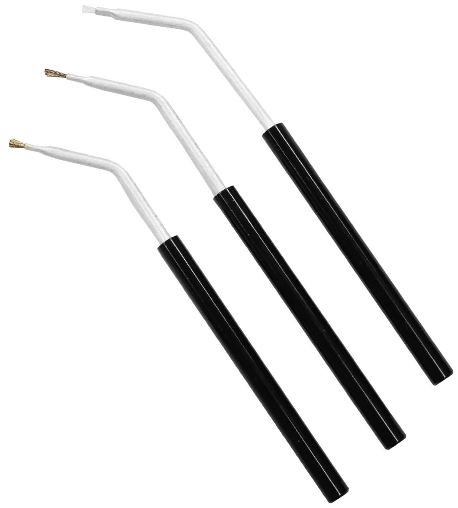 Birchwood Casey 41108 Angled Cleaning Brushes Bronze/Nylon/Stainless Steel Bristles 3 Pack