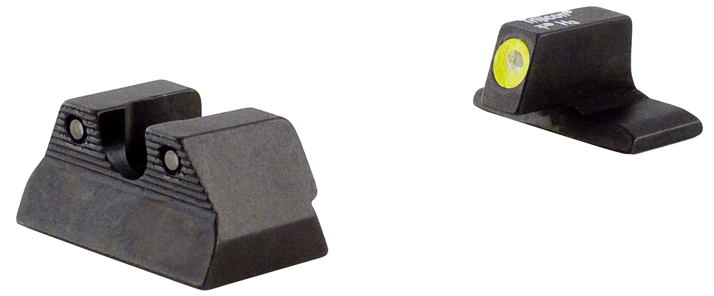 Trijicon 600600 HD Night Sights  Green/Tritium Yellow Outline Front Sight-Green Tritium Black Outline Rear Sight H&K P2000/P2000SK