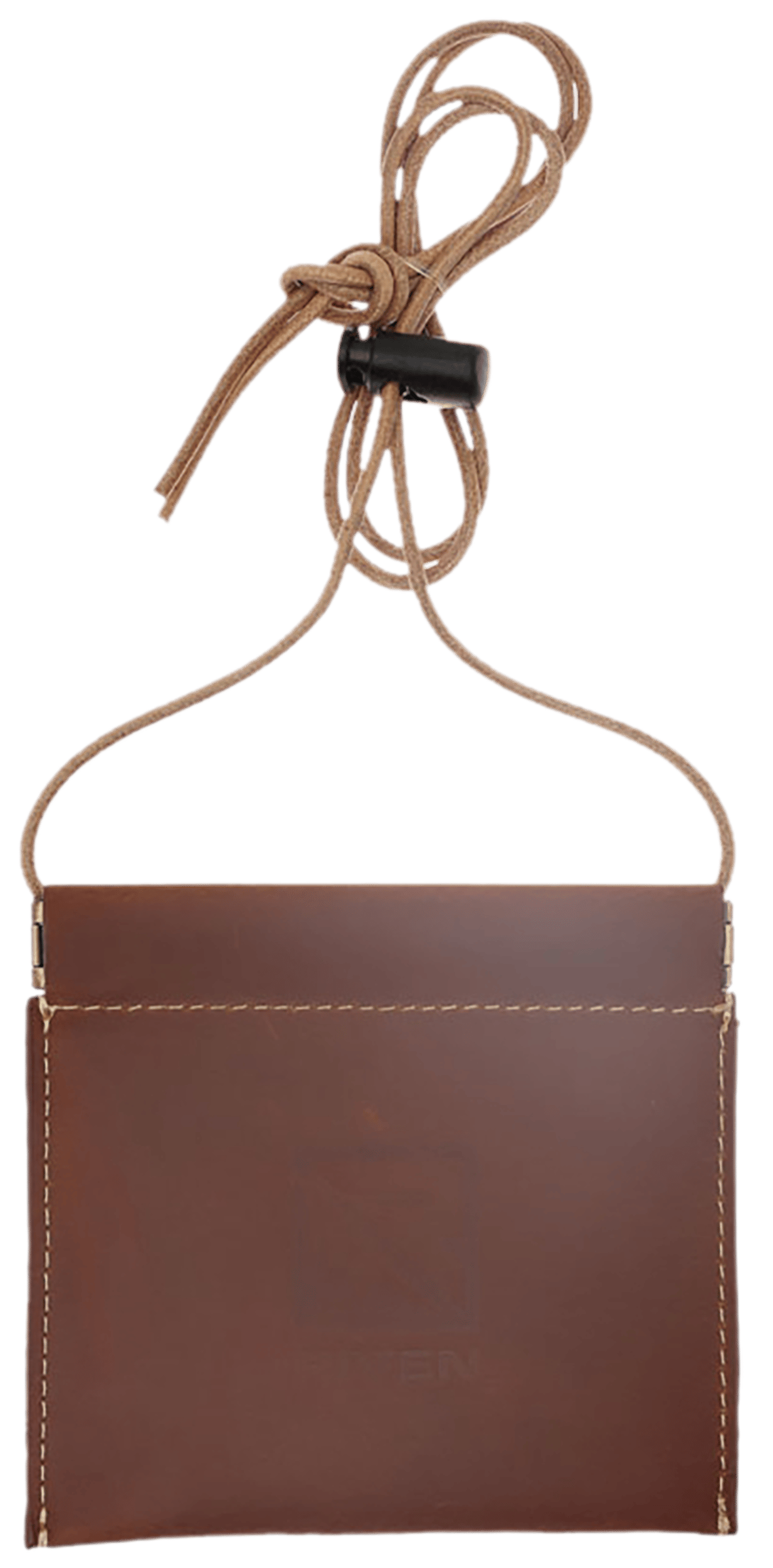 Riven 65700 Diaphragn Lanyard Call Holder Brown Leather