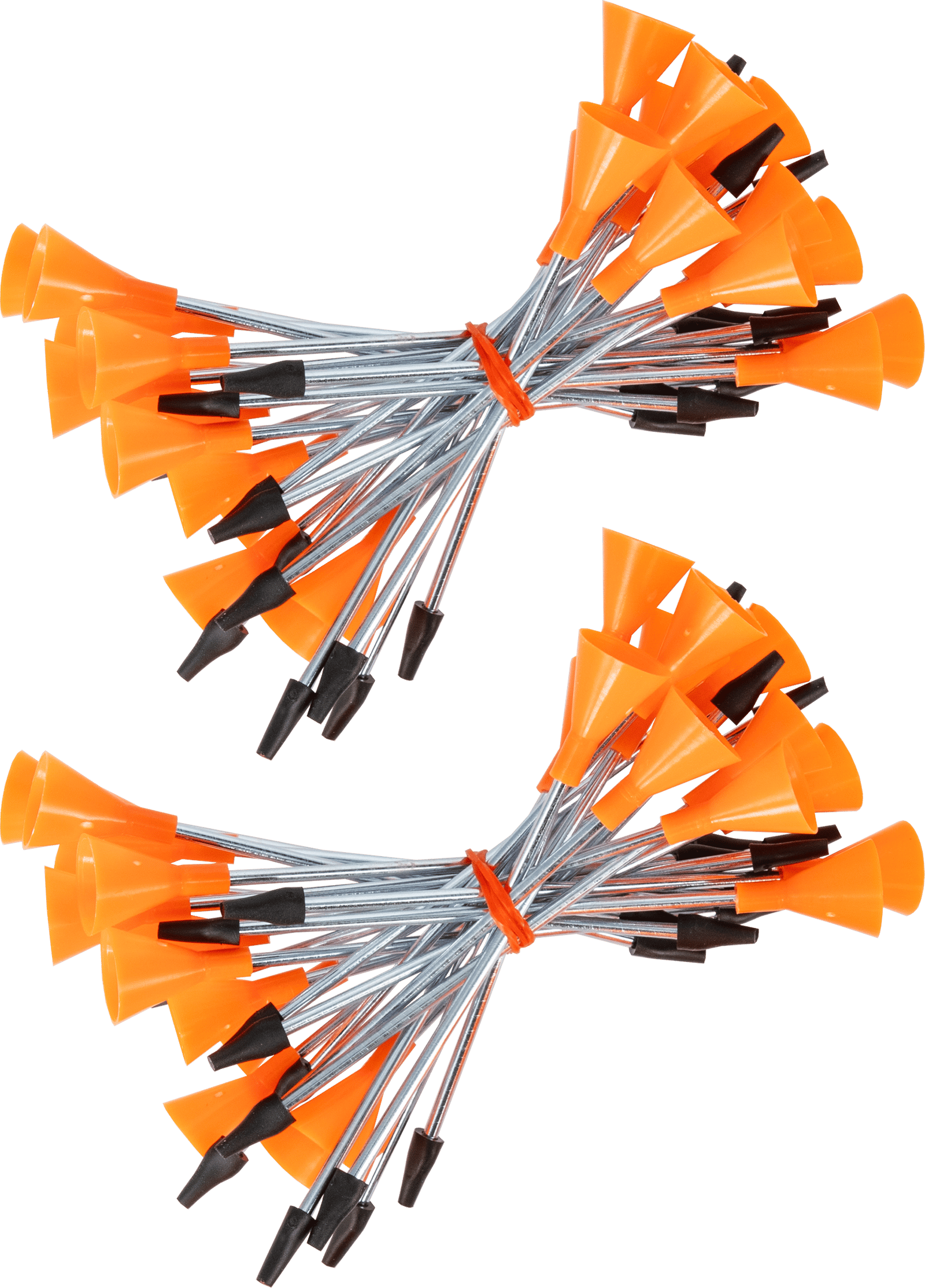 Cold Steel CSB625M Broadhead Darts Orange/Silver .625" Diameter 50 Pieces