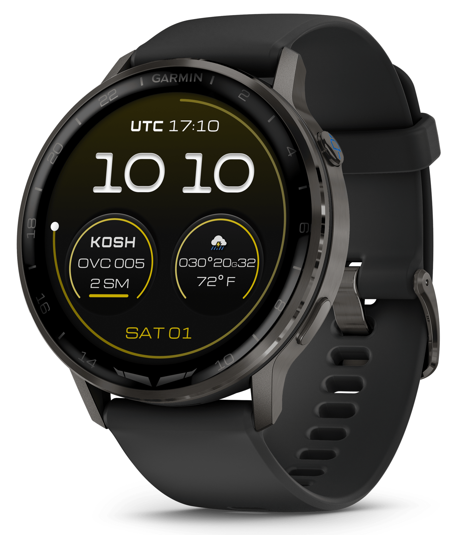 GAR 010-03014-51    D2 AIR X15 SLATE/BLK BAND