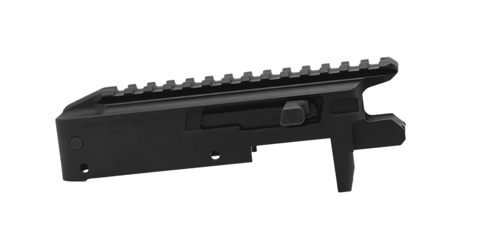 True Precision Inc TP1022CMPRCBLBL TP/22 Receiver Set Aluminum Black Anodized Receiver/ Black Bolt