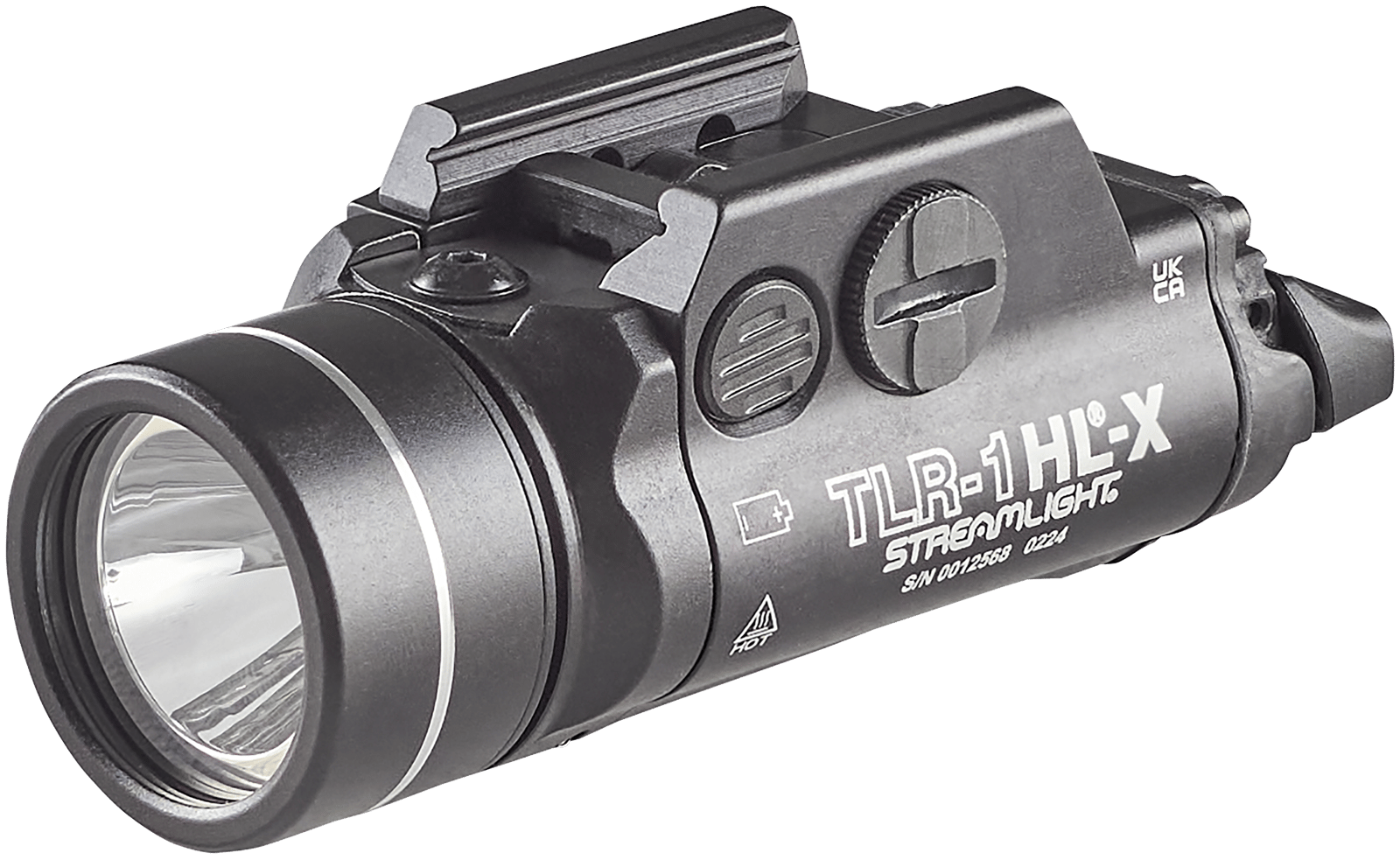 Streamlight 69501 TLR-1 HL-X Gun Light Black 6000 Series Aluminum 1500 Lumens