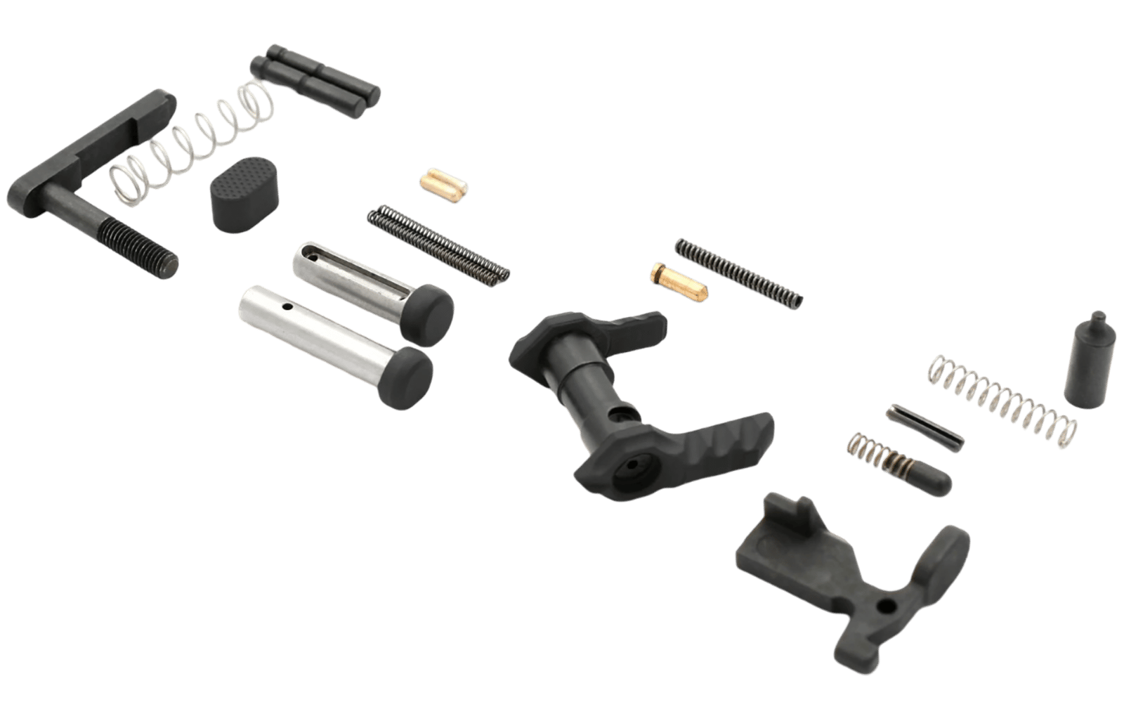 Timber Creek Outdoors GLPKBL Greyman Lower Parts Kit AR-Platform Black