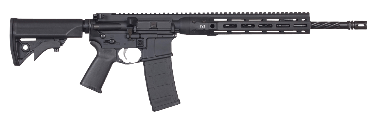 LWRC ICDIR5B16ML Individual Carbine  5.56x45mm NATO 16.10" 30+1 Black Hard Coat Anodized Adjustable Stock