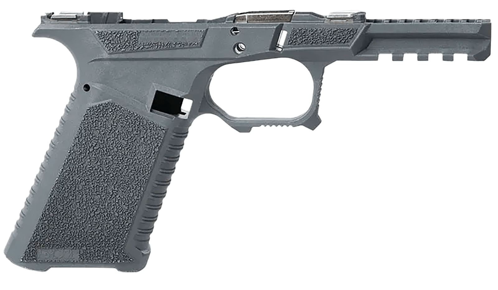 Sct Manufacturing 0225010100IC Full Size  Compatible w/ Gen3 17/22/31 Gray Polymer Frame Aggressive Texture Grip Includes Locking Block