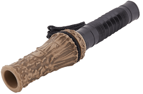 Avian X FLX-FLXDR061 Natural Bone Grunt'R Deer Call Attracts Doe/Fawn Species Black/Antler