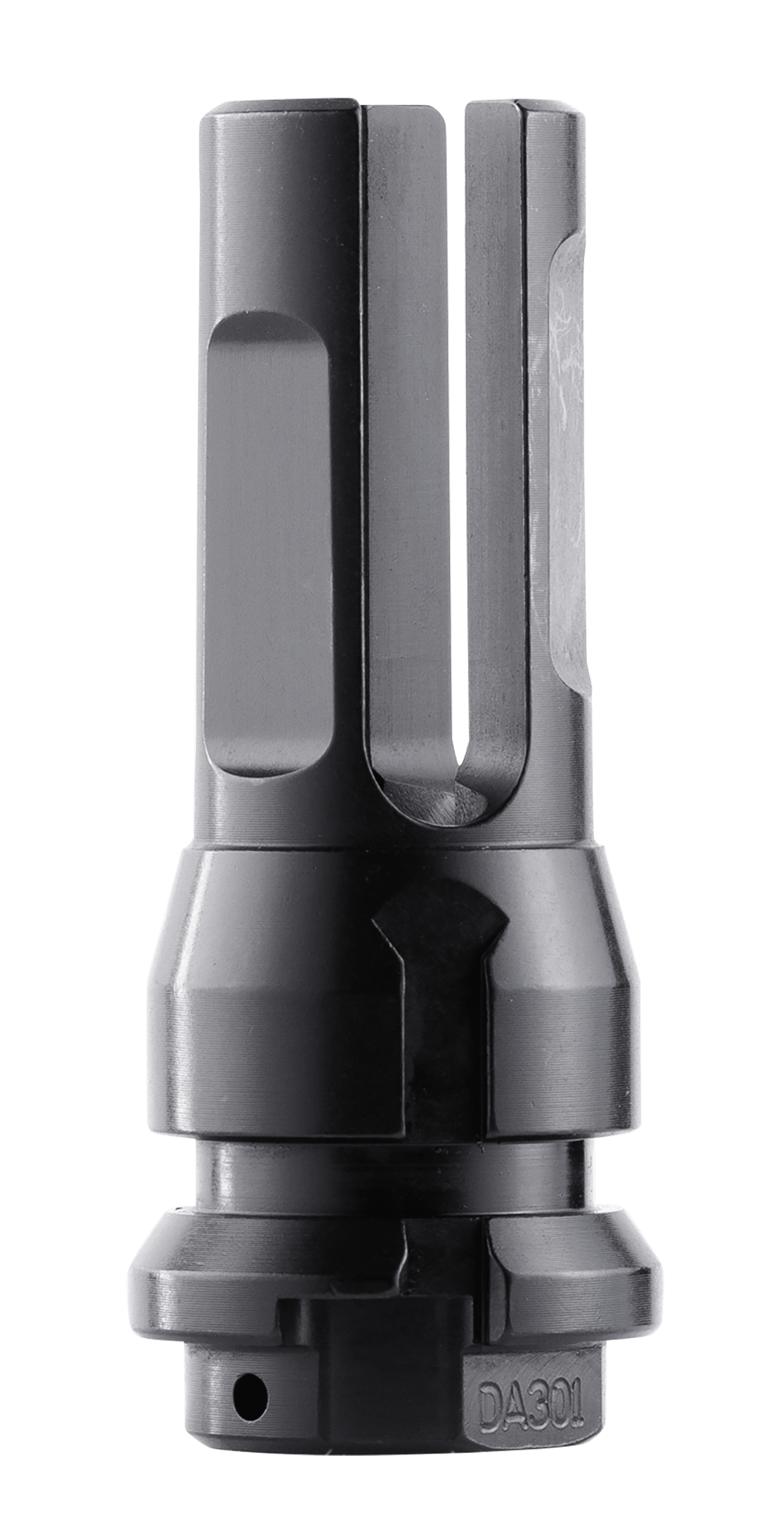 Dead Air DA301 Flash Hider  Black with 1/2"-28 tpi Threads & 2.70" OAL for 5.56x45mm NATO Sandman Series, KeyMod Equipped Nomad-30 & Primal Suppressors