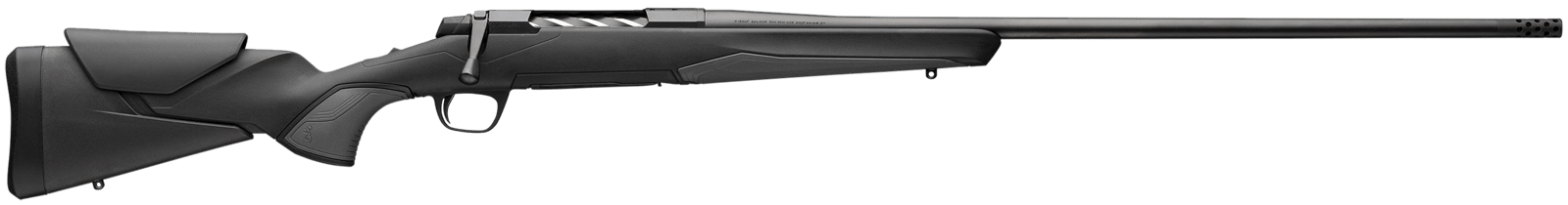 Browning 036031282 X-Bolt 2 Micro Full Size 6.5 Creedmoor 4+1 20" Matte Blued Threaded Sporter Barrel, Matte Blued Drilled & Tapped Steel Receiver, Adjustable Vari-Tech Black Synthetic Stock