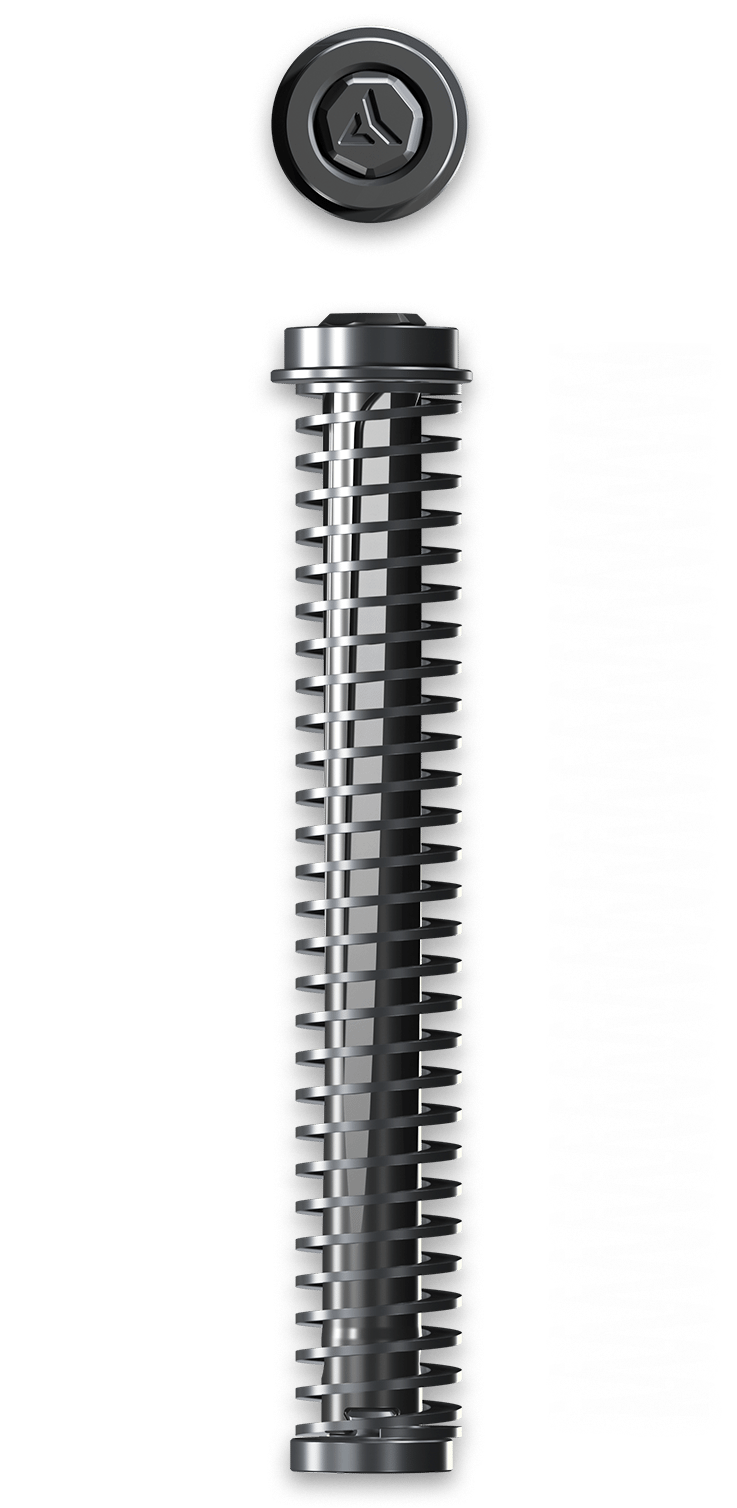 Radian Weapons R0929 Compressor Guide Rod Compatible w/Glock 43/43X/48, Nitride Finish