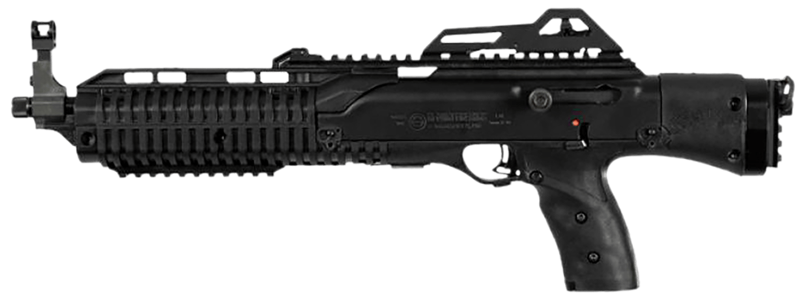 Hi-Point 4595P 4595P  45 ACP 9+1 14.95" Black Threaded Barrel, Black Powdercoat Polymer Receiver w/Picatinny Rail, Picatinny Rail Forend, No Brace, Rear Picatinny Rail, Black Plastic Grip
