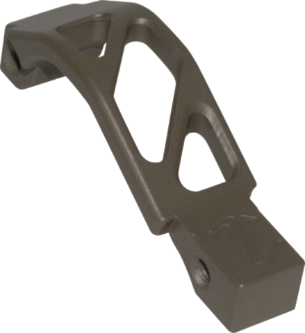 Timber Creek Outdoors AROTGFDE AR Oversized Trigger Guard Drop-In Flat Dark Earth Cerakote Aluminum For AR-Platform