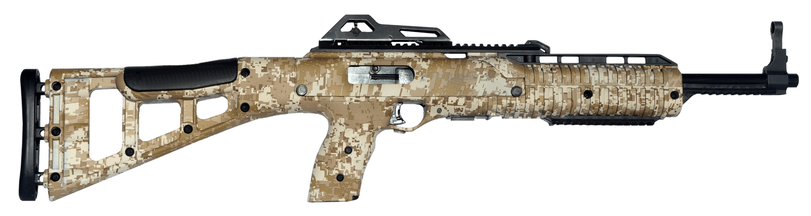 Hi-Point 4595TSDD 4595TS Carbine 45 ACP 9+1 17.50" Threaded Barrel, Desert Digital Camo Metal Finish, Desert Digital Camo Skeletonized Stock & Polymer Grip