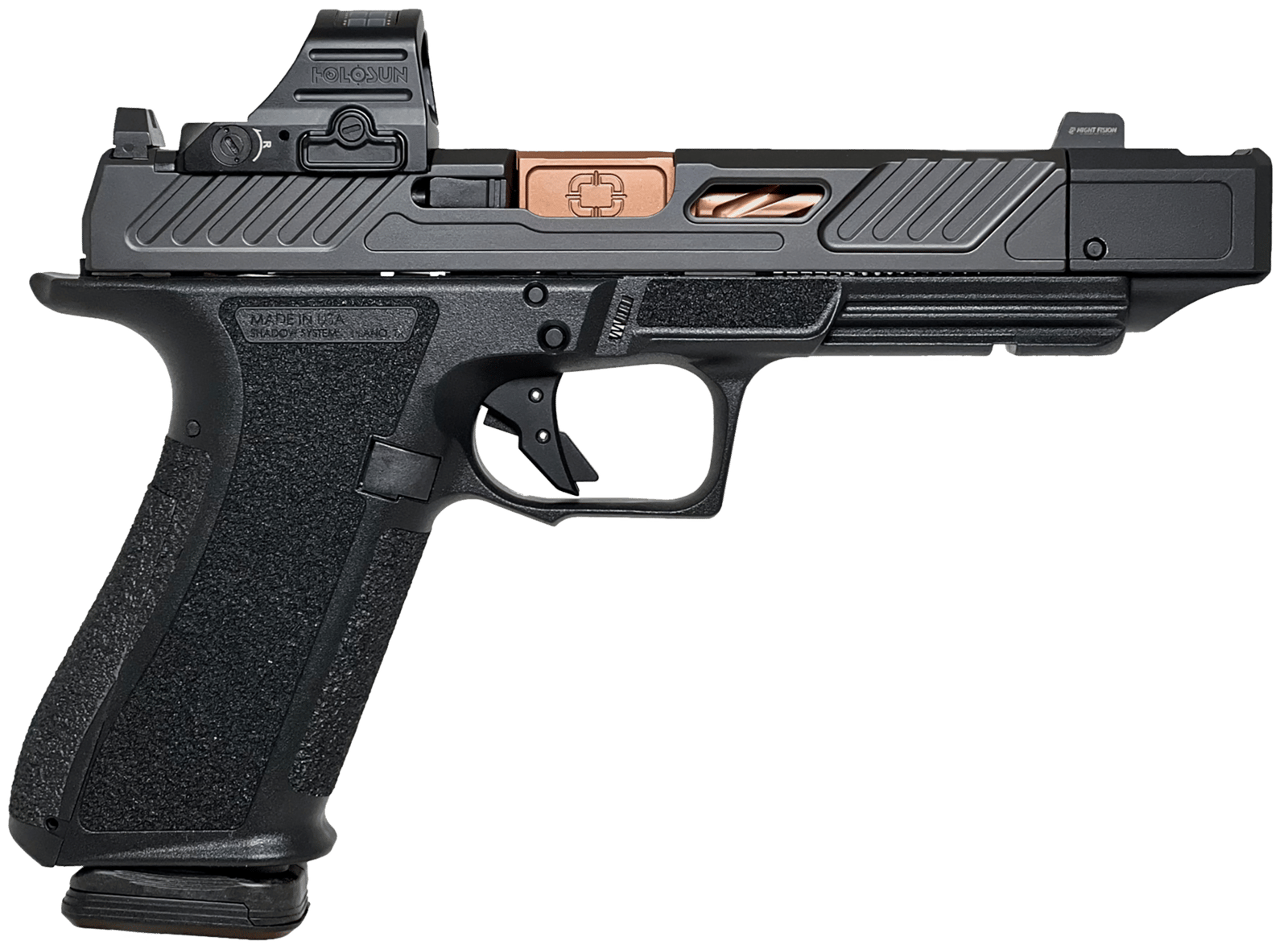 SHADOW SS-2211H DR920P 9MM ELT CMP HOL BLK/BRNZ