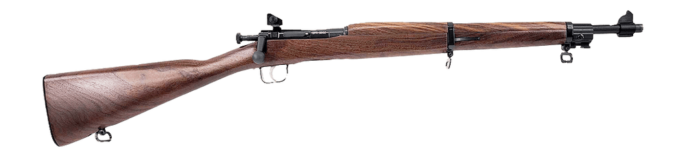 Crickett KSA1903 Mini 1903-A3 Springfield Replica Youth 22 LR 16.50" Black Threaded Barrel & Receiver, Walnut Fixed Stock
