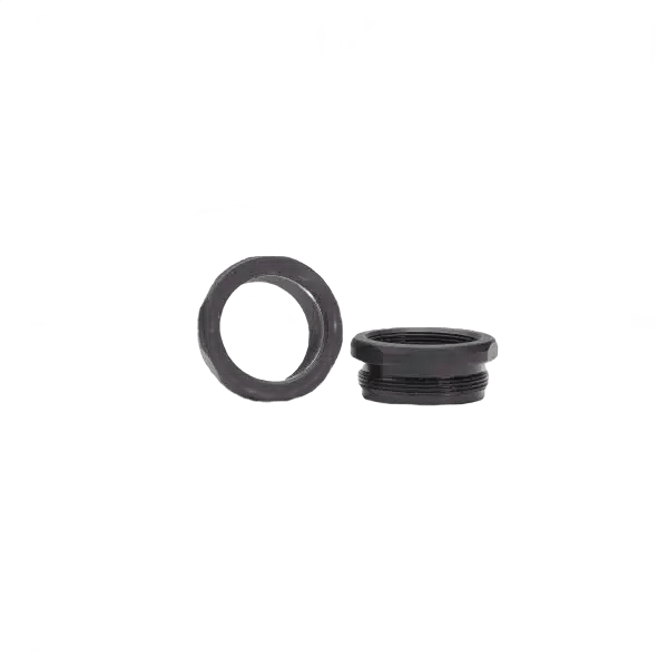 Jk Armament JK155LTA203 Booster/3 Lug Adapter 1.203x28 TPI Threads Black Aluminum 1.55" Diameter